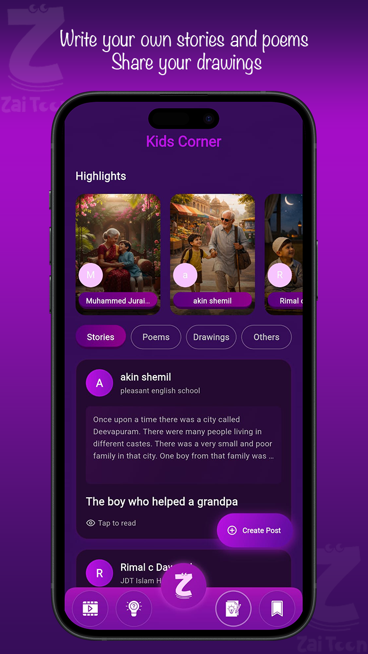 Zaitoon - Kids Learning Platform