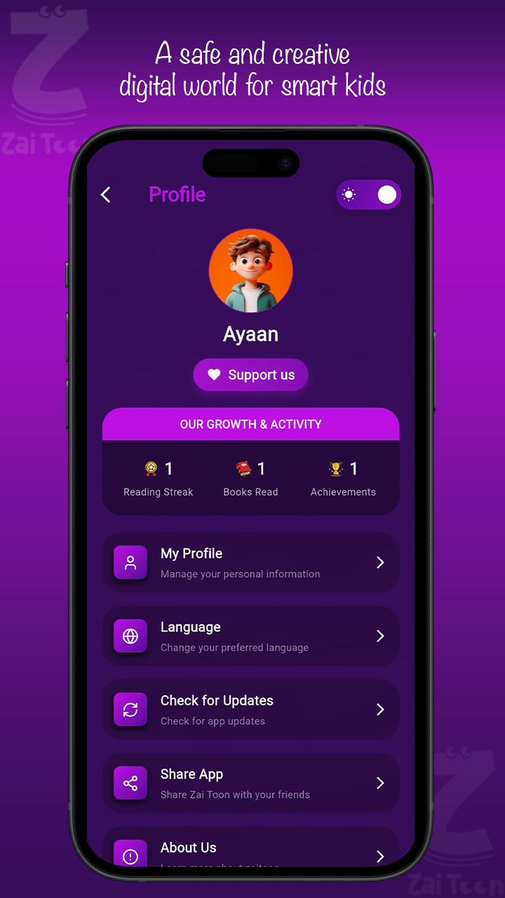 Zaitoon - Kids Learning Platform